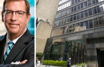 SL Green's Steven Durels and 10 East 53rd Street.