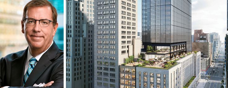 SL Green's Steven Durels and One Madison.