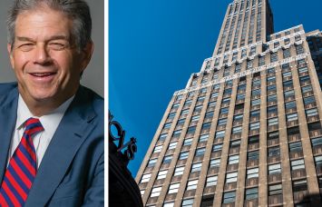 The Kaufman Organization President Steven Kaufman and 450 Seventh Avenue.