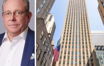 RXR's William Elder and 75 Rockefeller Plaza.