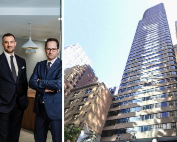 Will Silverman (Left) and Gary Philips, of Eastdil Secured. 2 Grand Central Tower.