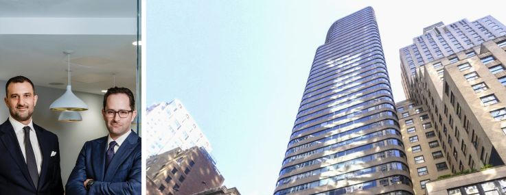 Will Silverman (Left) and Gary Phillips, of Eastdil Secured. 2 Grand Central Tower.