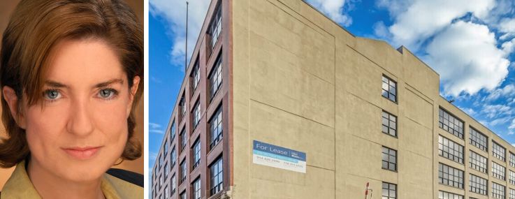 Carri Lyon of Cushman & Wakefield. 29-76 Northern Boulevard in Queens.