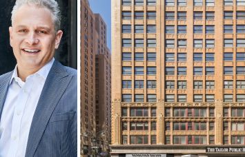 GFP Real Estate's Allen Gurevich and 505 Eighth Avenue.