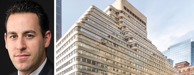 The Feil Organization's Andrew Wiener and 488 Madison Avenue.