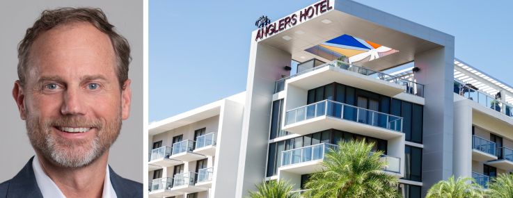 Ben Rowe, CEO and managing partner of KHP Capital Partners, and Kimpton Angler's Hotel, Miami Beach, Fla.