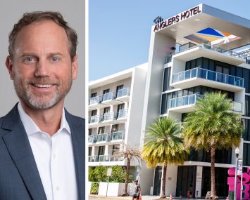 Ben Rowe, CEO and managing partner of KHP Capital Partners, and Kimpton Angler's Hotel, Miami Beach, Fla.