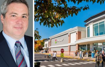 Sterling Organization CEO and Managing Principal Brian Kosoy and Bristol Plaza in Bristol, Conn.