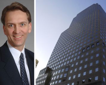 Brookfield CEO Bruce Flatt and 200 Liberty Street.