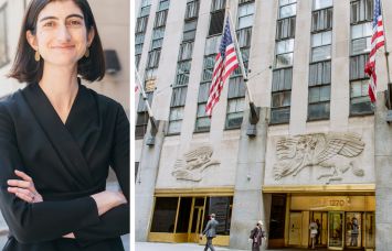 EB Kelly of Tishman Speyer and 1270 Avenue of the Americas.