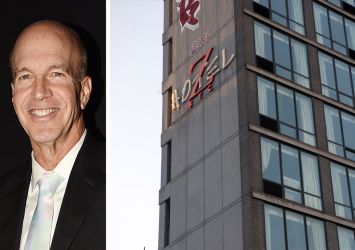 Taconic Capital co-founder Frank Brosens and 11-01 43rd Avenue, Queens.