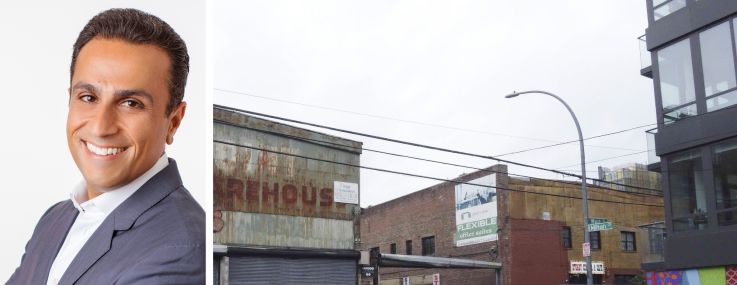 Jason Behafrin of G4 Capital Partners and 79-91 West Street, Brooklyn.