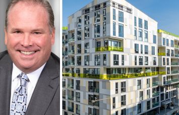 Oaktree Capital Managing Director John Brady and the TenTen campus in Glendale, Calif.