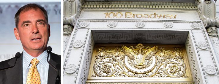 John Z. Kukral, president and CEO of Northwood Investors, and 100 Broadway.