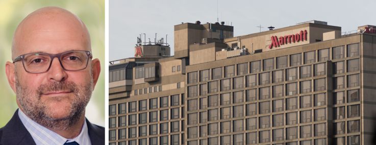 Jonathan Daniel of Knighthead Funding and the Stamford Marriott Hotel in Stamford, Conn.