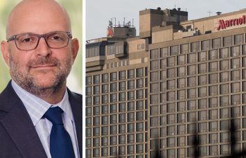 Jonathan Daniel of Knighthead Funding and the Stamford Marriott Hotel in Stamford, Conn.