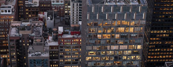 Office buildings in Manhattan.