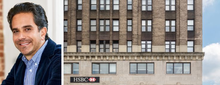 GFP Real Estate's Matthew Mandell and 80 Eighth Avenue.