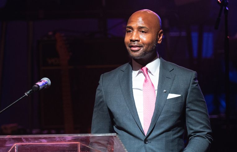 Nadir Settles at the City Parks Foundation Dinner & Concert Benefit at SummerStage in 2024.