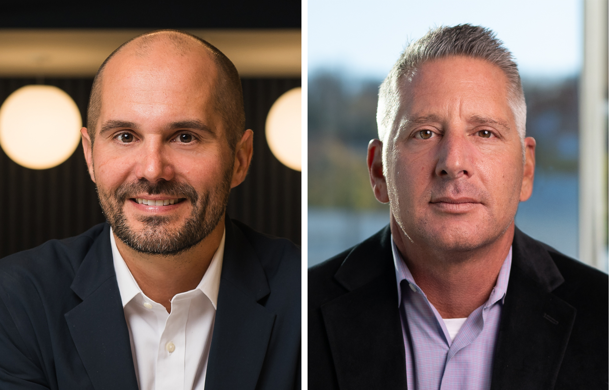 Rob Holuba (left) and Dean Frankel.