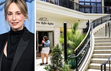 Fashion designer Silvia Tcherassi and The Esplanade at 150 Worth Avenue, Palm Beach, Fla.