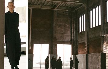 Waverly Neer of New York City Economic Development Corporation, and inside MADE Bush Terminal, Brooklyn.