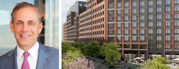 Gregory Katz, Partner at Sterling Equities (top) and Bruce A. Beal, Jr., President of Related Companies. 126-55 39th Ave in Queens.