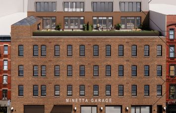 A rendering of the proposed residential conversion of 122 West Third Street.