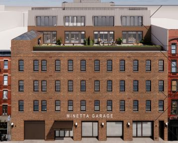 A rendering of the proposed residential conversion of 122 West Third Street.