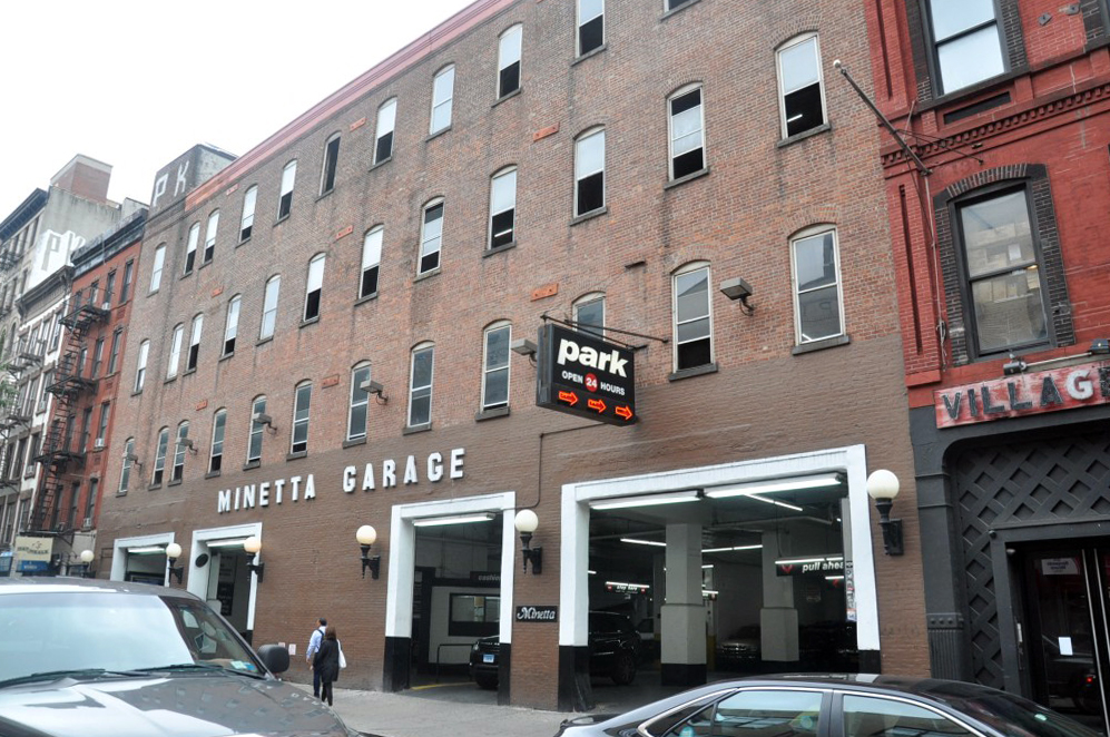 Minetta Garage at 122 West Third Street.