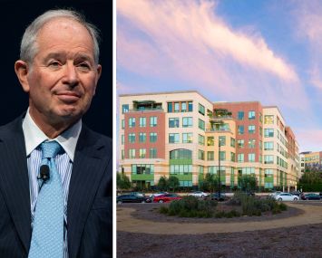 Steve Schwarzman and Pinnacle II (left, front) in Burbank, CA.