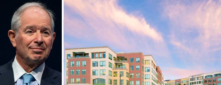 Steve Schwarzman and Pinnacle II (left, front) in Burbank, Calif.