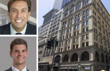 Todd Korren (top) and Woody King of Lee & Associates, 366 Fifth Avenue.
