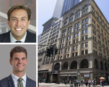 Todd Korren (top) and Woody King of Lee & Associates, 366 Fifth Avenue.