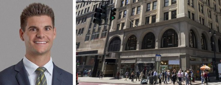 Todd Korren (top) and Woody King of Lee & Associates, 366 Fifth Avenue.