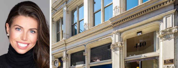 Neith Stone of GFP Real Estate. 440 Lafayette Street.