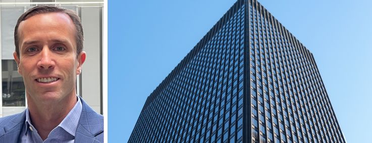 RFR Realty's AJ Camhi and 375 Park Avenue.