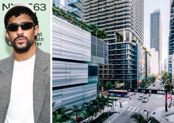 Bad Bunny and 8 Southeast 8th Street, Miami.