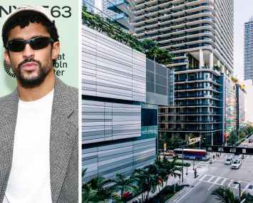 Bad Bunny and 8 Southeast 8th Street, Miami.