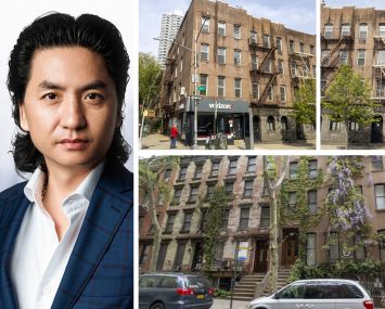 New Empire Corporation's Bentley Zhao, 563 Second Avenue (top center), 567 Second Avenue (top right), and 247 East 31st Street (bottom).