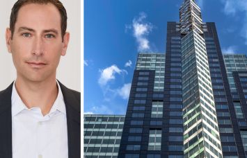GFP Real Estate's Brian Steinwurtzel and 1540 Broadway.