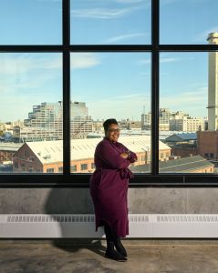 Lindsay Greene, president & CEO of Brooklyn Navy Yard, at the Brooklyn Navy Yard campus.