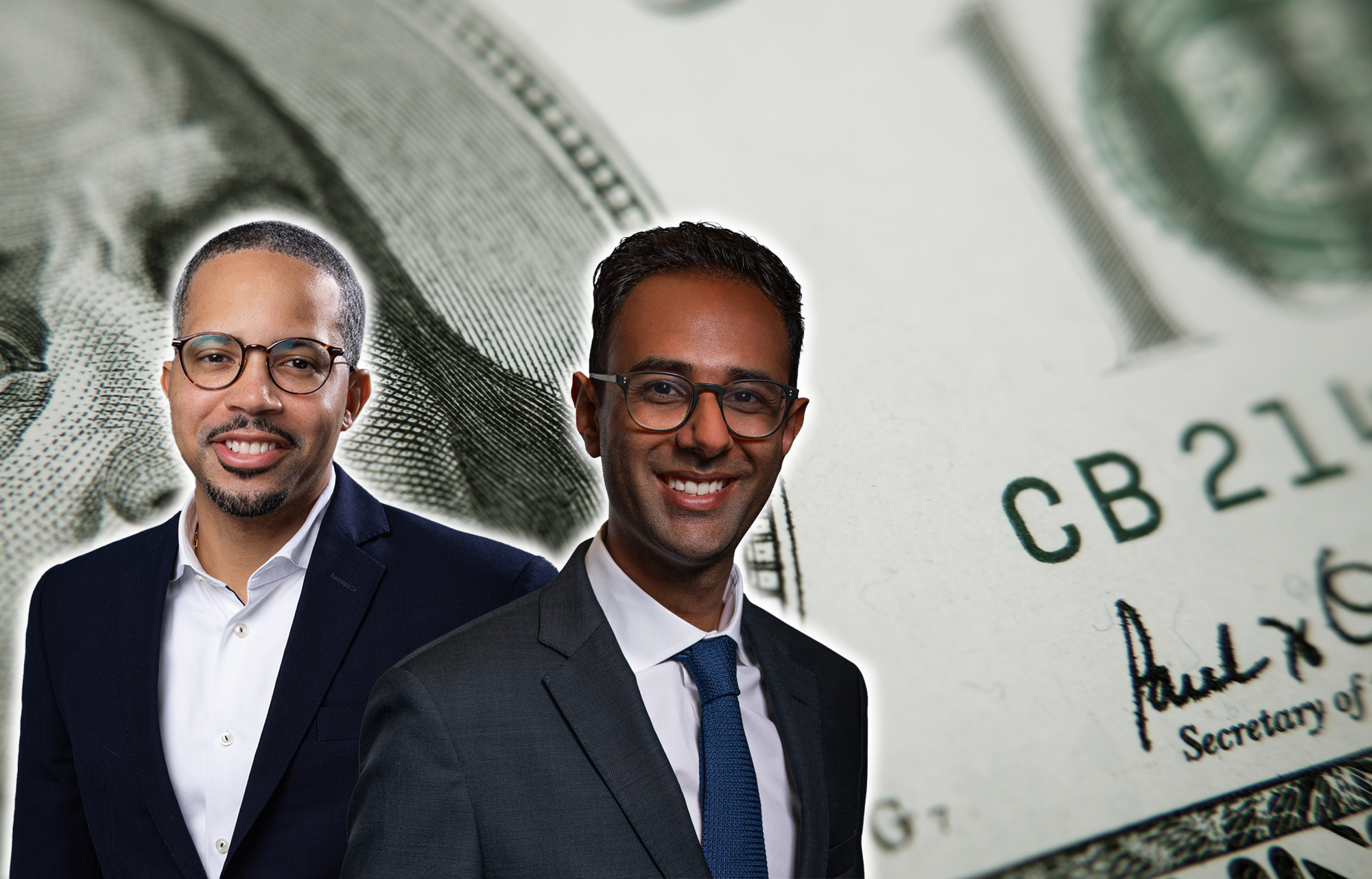 Killian Toms and Achal Gandhi of CBRE Investment Management.