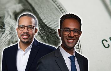 Killian Toms and Achal Gandhi of CBRE Investment Management.