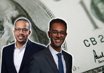 Killian Toms and Achal Gandhi of CBRE Investment Management.