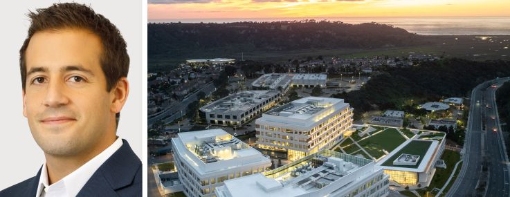 Breakthrough Properties' Dan Belldegrun and Torrey Heights campus in San Diego.
