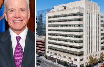 Ed Forst, administrator of the General Services Administration, and 145 South Spring Street, Los Angeles.