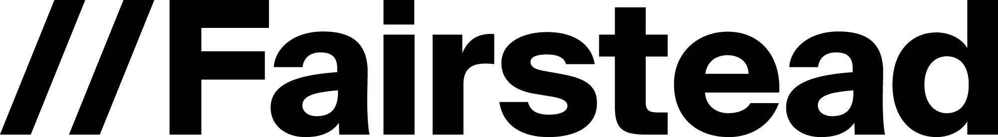 Fairstead Logo Black@2000x 100 Public Projects & Infrastructure Forum