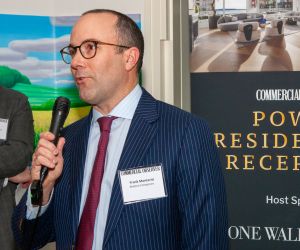 Commercial Observer’s Power Residential Gala Turned Into a Multifaceted Soiree Frank Monterisi of Related Companies accepts the Multifamily Development Award at Commercial Observer's Power Residential Reception.