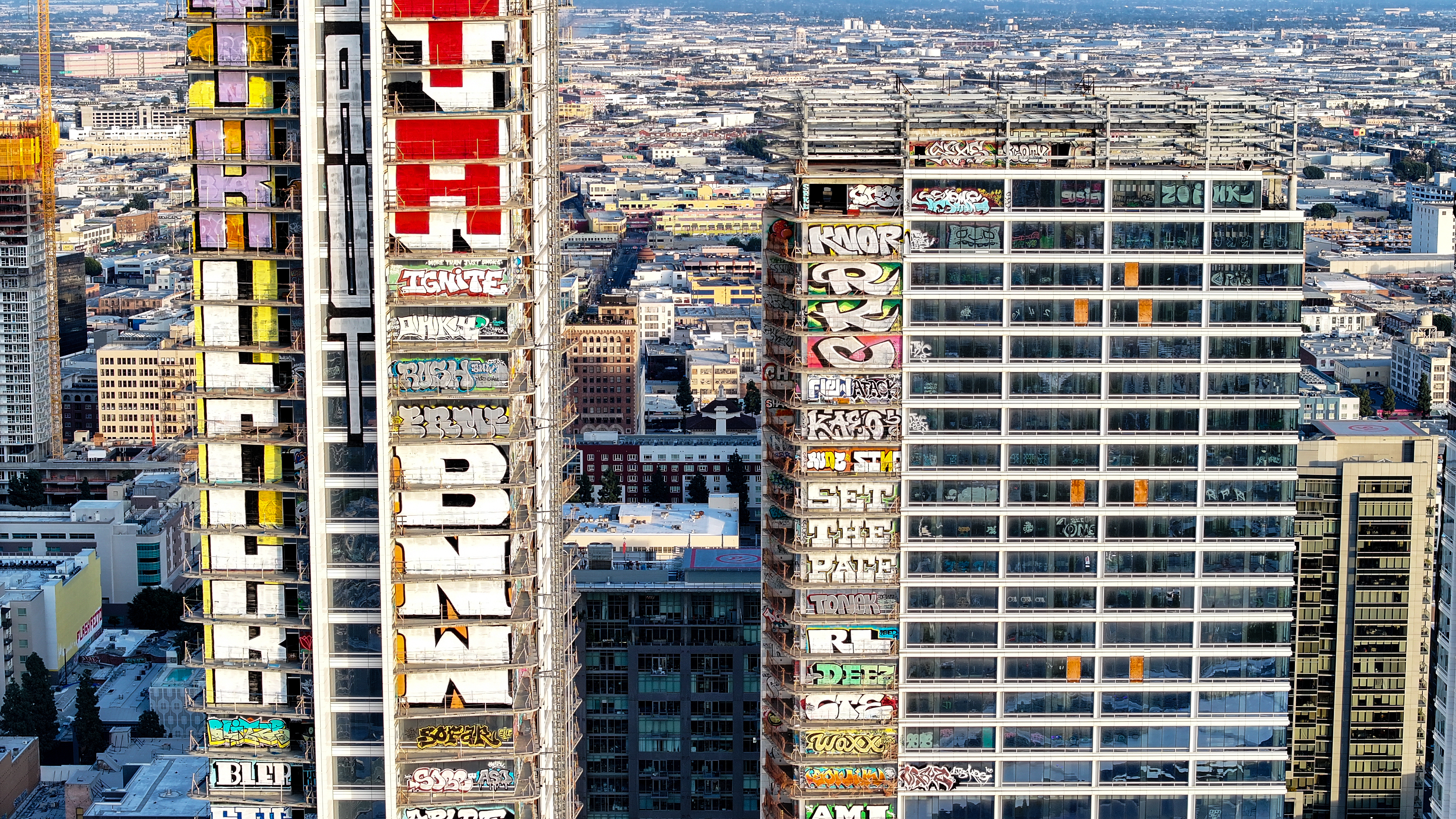 Oceanwide Plaza in Downtown Los Angeles.